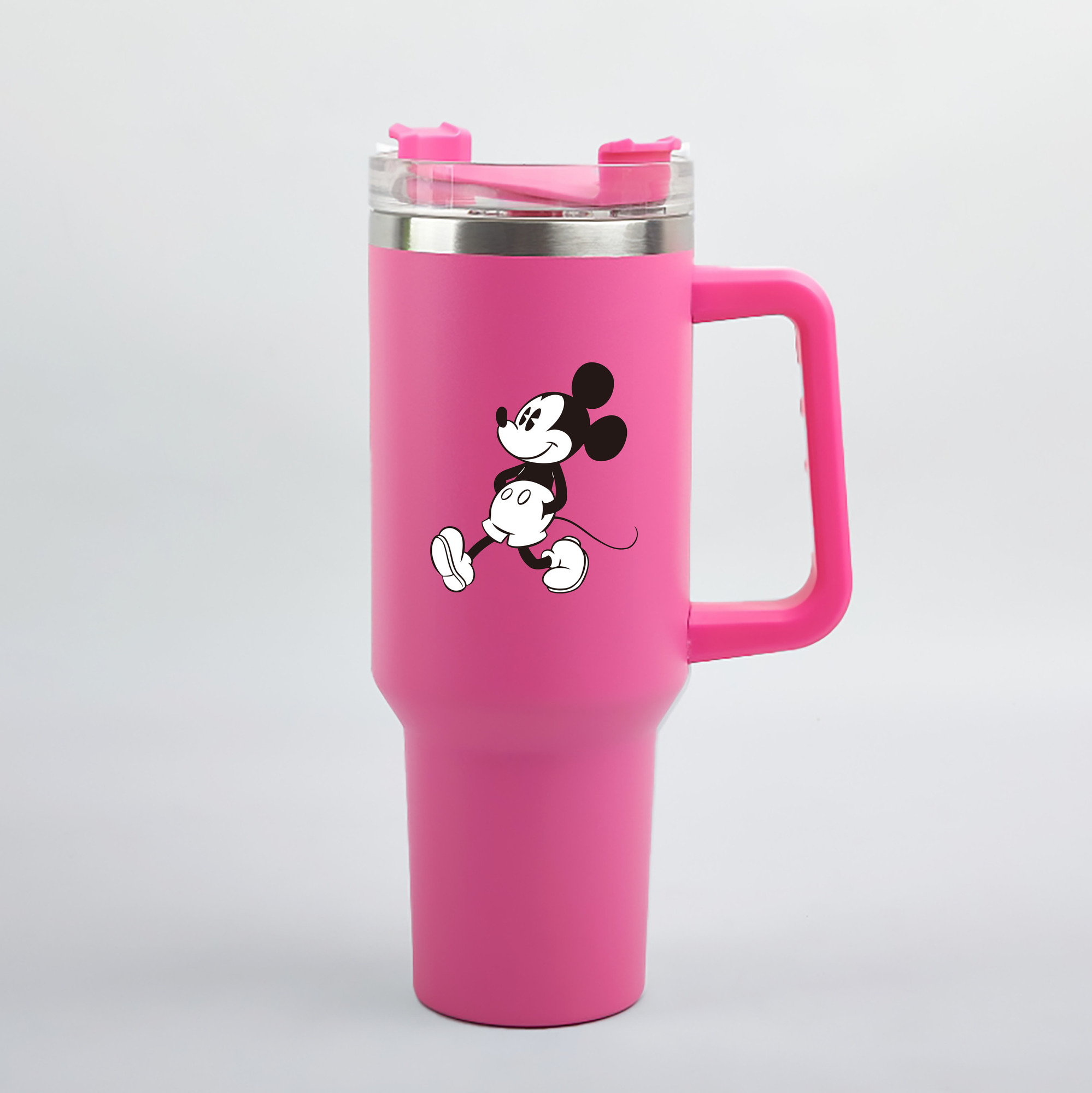 （画像用） ミッキーマウス Mickey Mouse 1200mL車用タンブラー（カラープリント）